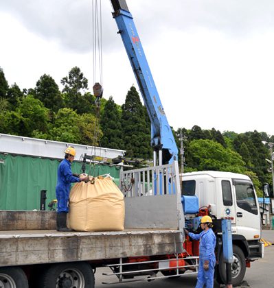 フレコンの産業廃棄物回収